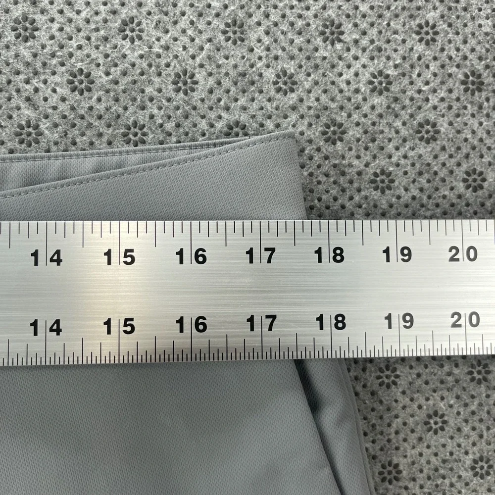 NEW Banana Republic Mens Flat Front Pants Gray Performance Chinos 34x32